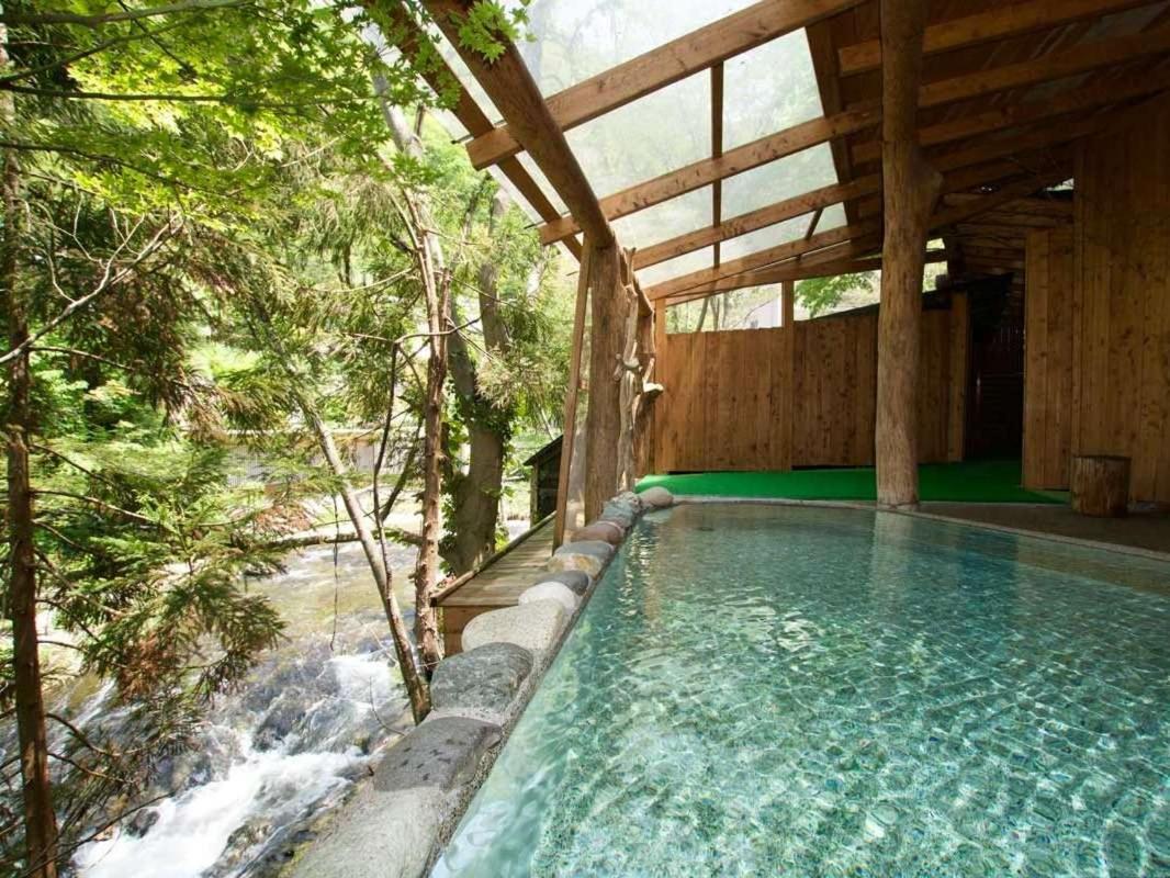 Kutsurogijyuku Shintaki Hotel Aizuwakamatsu Exterior foto